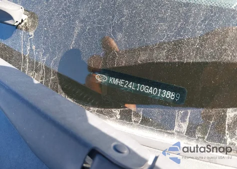 2016 Hyundai Sonata Hybrid Se z USA, uszkodzony, nr VIN KMHE24L10GA013889